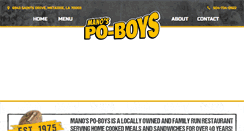 Desktop Screenshot of manospoboys.com